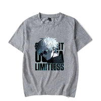 New Anime Gojo Satoru Print Casual T-shirt Women Men T Shirt Summer Casual Short Sleeve Harajuku Tops Unisex Tops
