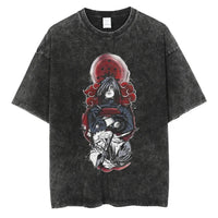 Hip Hop Vintage T-shirt Men Streetwear Harajuku Japanese Anime 2024 Print T-shirt Summer Fashion Short Sleeve Cotton T Shirt