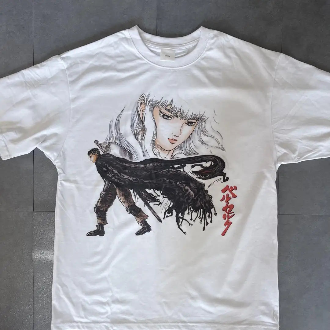 Berserk T-shirt L Size White Men s Griffith S-3XL Fastship