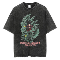 Hip Hop Vintage T-shirt Men Streetwear Harajuku Japanese Anime 2024 Print T-shirt Summer Fashion Short Sleeve Cotton T Shirt