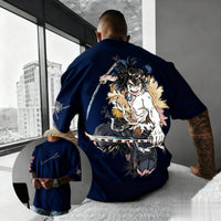 Demon Slayer Anime T Shirt Men Women Cotton Short Sleeve Tee Summer Fashion Graphic Streetwear Casual Top Oversized Y2k Clothes